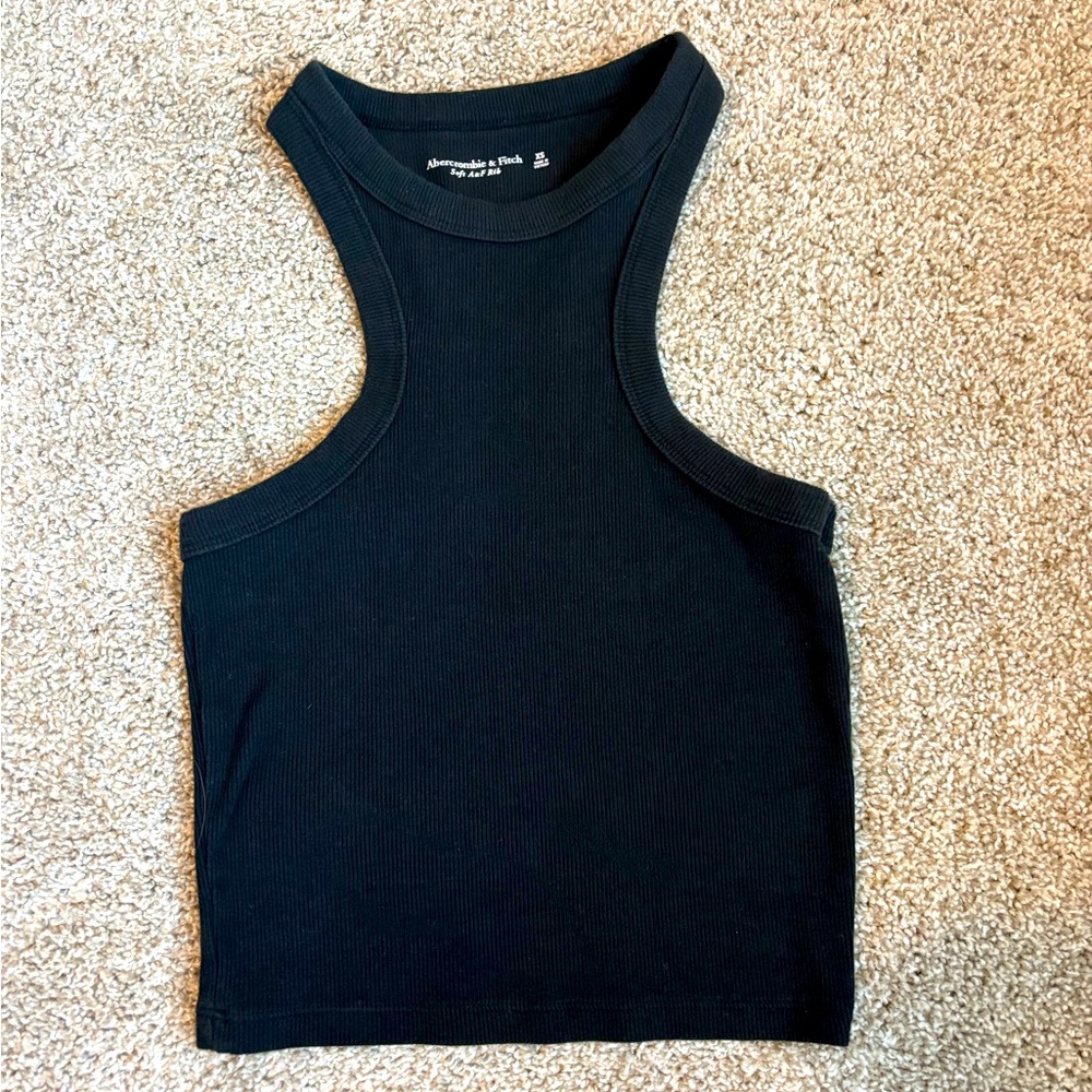 Abercrombie & Fitch Black Tank Top